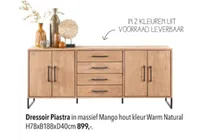dressoir piastra