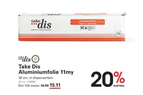 aluminiumfolie 11my