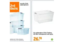 iris opbergbox click topbox