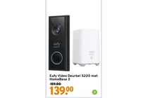 eufy video deurbel s220 met homebase 2