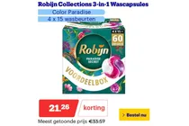 robijn collections 3 in 1 wascapsules