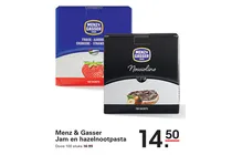 jam en hazelnootpasta