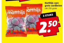 zure grote aardbeien