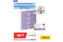 plasticvrije lotion doekjes