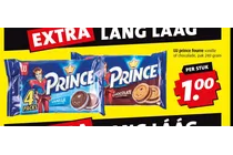 prince fourre vanille of chocolade