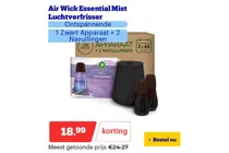 air wick essential mist luchtverfrisser