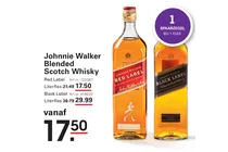 johnnie walker black label blended scotch whisky