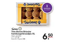 tres bonne brioche hamburgerbroodjes xl