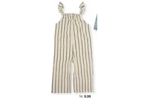 gestreepte jumpsuit