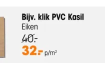 klik pvc kasil eiken