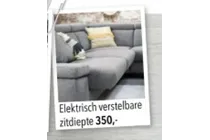 elektrisch verstelbare zitdiepte