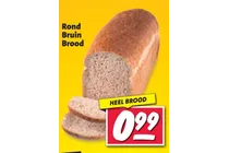 rond bruin brood