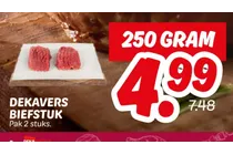dekavvers biefstuk