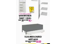 woood interieur pakket 2 deurs