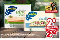 wasa knackebrod delicate crackers of sandwich