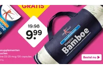 kingsize bamboe gezondheidskussen