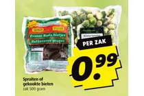 gekookte bieten