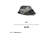 q camp babytent