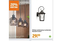 hanglamp met glazen kap
