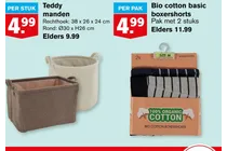 bio cotton basic boxershorts