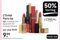 infaillible 24h lippenstift 312 incessant russet