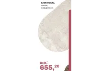 lion ovaal tapijt