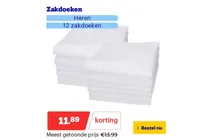 zakdoeken