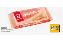 wafers peanut flavor