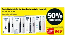 oral b io elektrische tandenborstel
