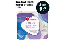 kruidvat toiletpapier 4 laags