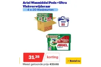 ariel wasmiddel pods ultra vlekverwijderaar