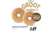 jumbo donuts gesuikerd