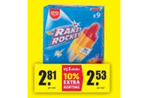 raket rocket ijsjes