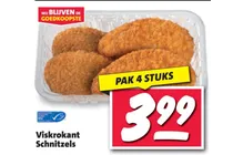 viskrokant schnitzels
