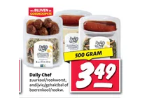 daily chef zuurkoolstamppot met gehaktballen