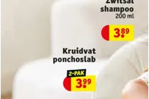 kruidvat ponchoslab