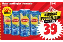 lipton sparkling ice tea regular