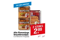 2x hotdog snackbroodje