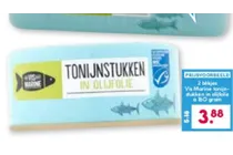 tonijnstukken in olijfolie