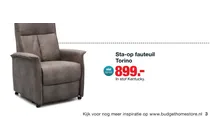 sta op fauteuil torino