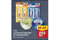 luchtverfrissergel of toiletblokken
