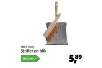 stoffer en blik
