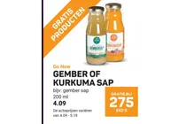 gember of kurkuma sap