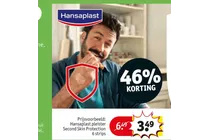 hansaplast pleister second skin protection