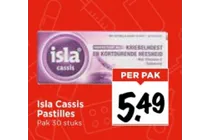 isla cassis pastilles