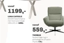 luna capsule eettafel
