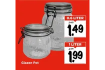 glazen pot