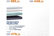 matras zeta pulse latex