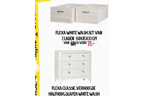 flexa white wash set