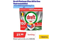 dreft platinum plus all in one vaatwasmiddel